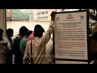 Pratyaksh kar Bhavan - Counters for tax return preparers