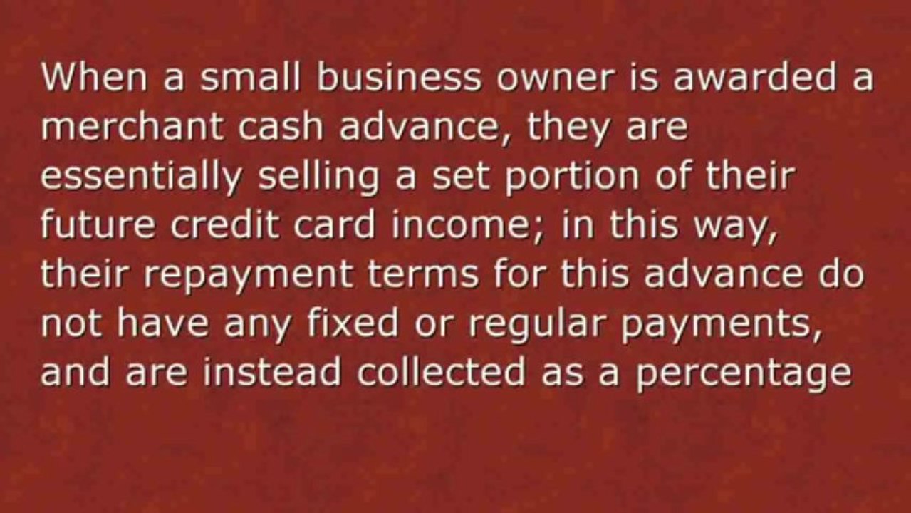 Understanding Merchant Cash Advances