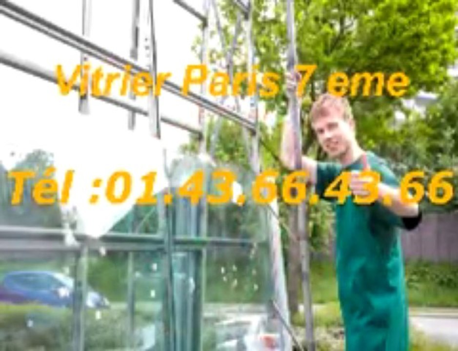 Vitrier Paris 7 eme Tél :01.43.66.43.66 Test 62