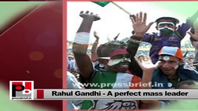 Rahul Gandhi's vision - Welfare and empowerment of the youth