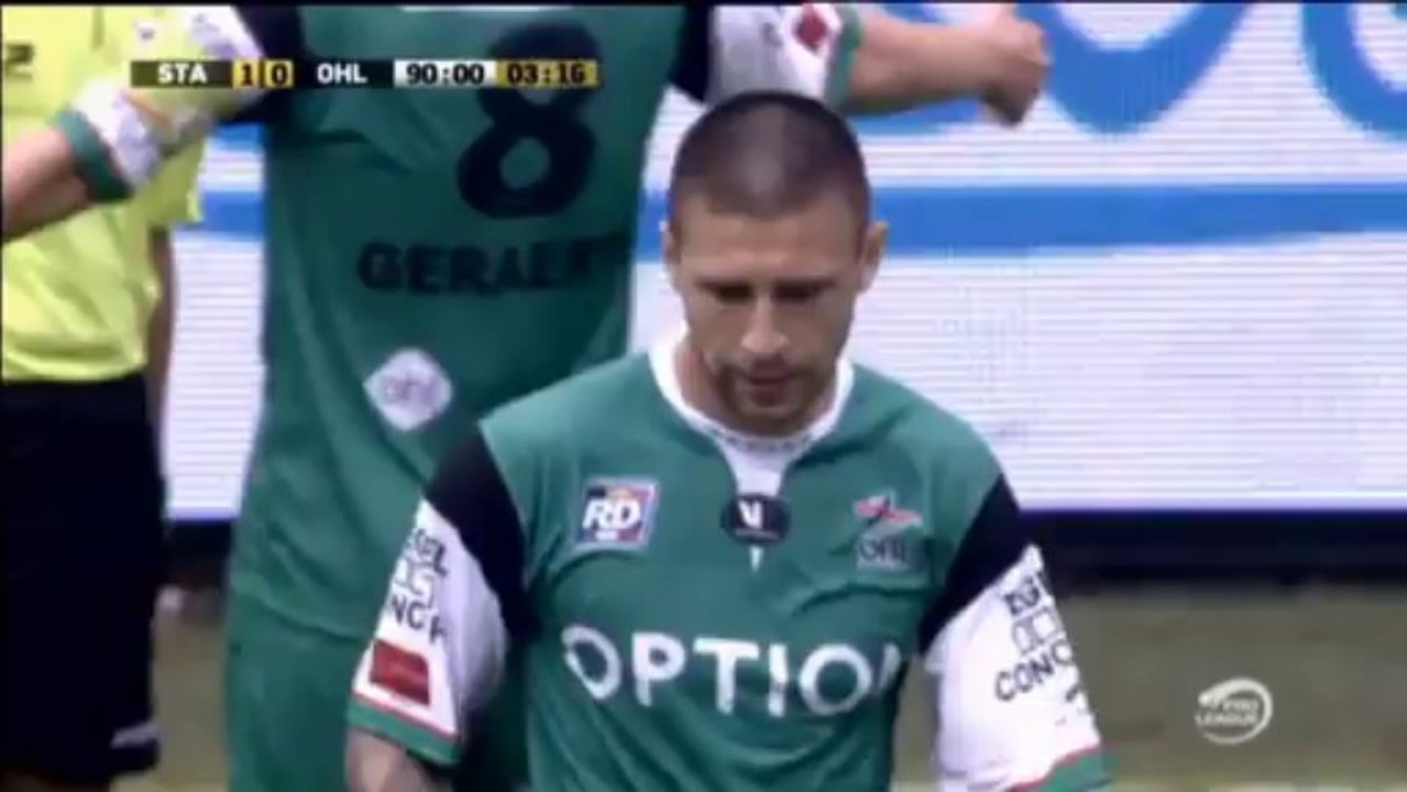 Jupiler League: Rot bitte! Bandalovski mit Blutgrätsche