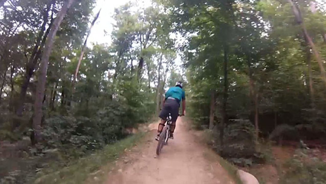 Se casser le poignet en vélo VTT