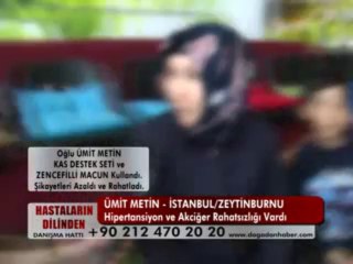ÜMİT METİN ( AKCİĞER RAHATSIZLIĞI - HİPERTANSİYON )