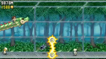 Jetpack Joyride Personal High Score Recorded in Slow Motion (13 225)