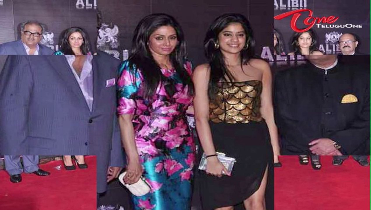 Hot Bollywood Celebs At Sridevi 50th Birthday Party Photos