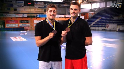 Retour mondiaux jeunes Nicolas Boschi et Alexandre Demaille