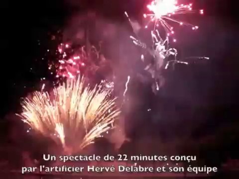 Cambrai : revivez le feu artifice de clôture des fêtes du 15 août