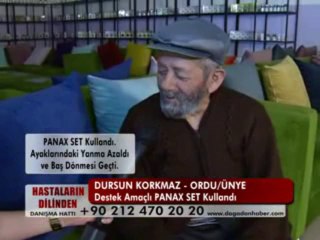 DURSUN KORKMAZ ( PANAX SET KULLANDI )