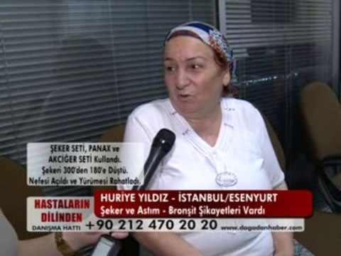 HURİYE YILDIZ ( ŞEKER-ASTIM BRONŞİT )