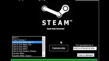 2013 Steam Key Generator 100% Working