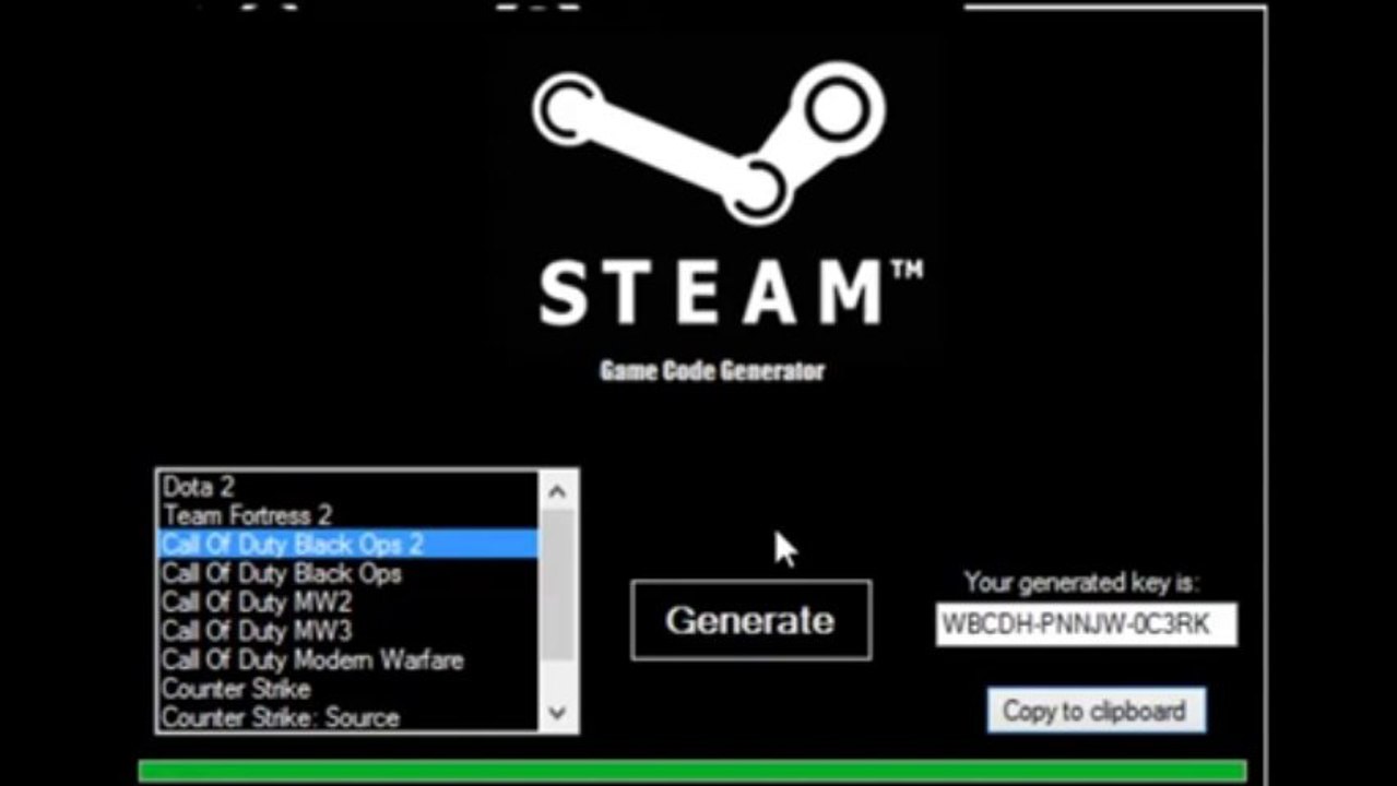 2013 Steam Key Generator 100% Working