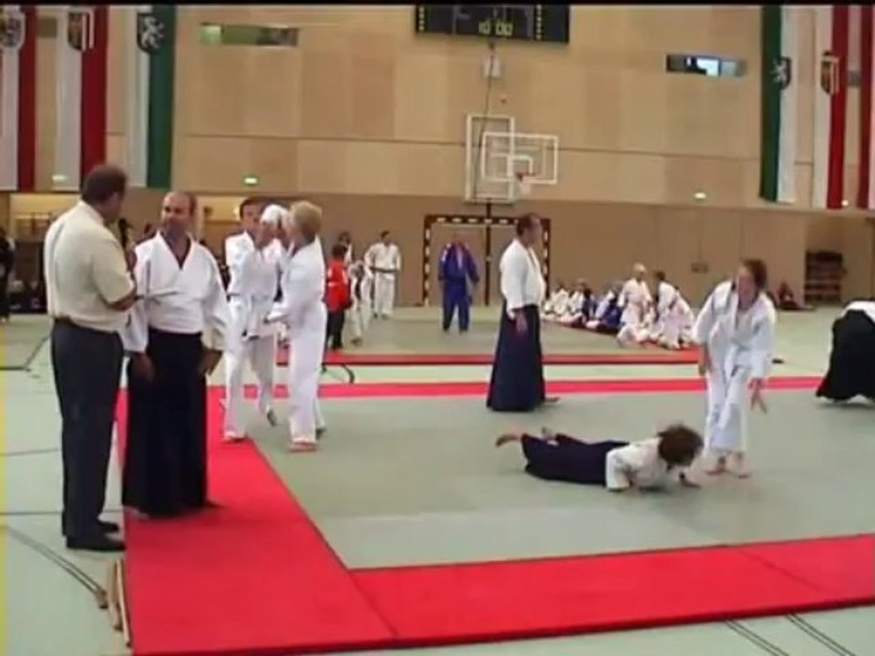 Aikido Vorführung - Stadthalle Steyr 2003