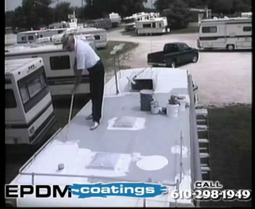Liquid Roof, RV Roof Coatings - RV Roof Repair Video Part 2