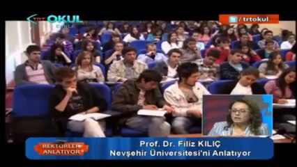 Rektörler Anlatıyor - Nevşehir Üniversitesi Rektörü Prof. Dr. Filiz Kılıç