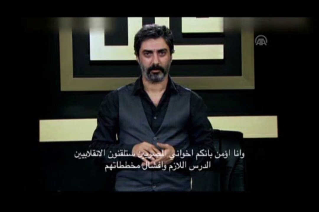 ''Polat Alemdar'' Mısır'daki darbe karşıtlarına destek verdi