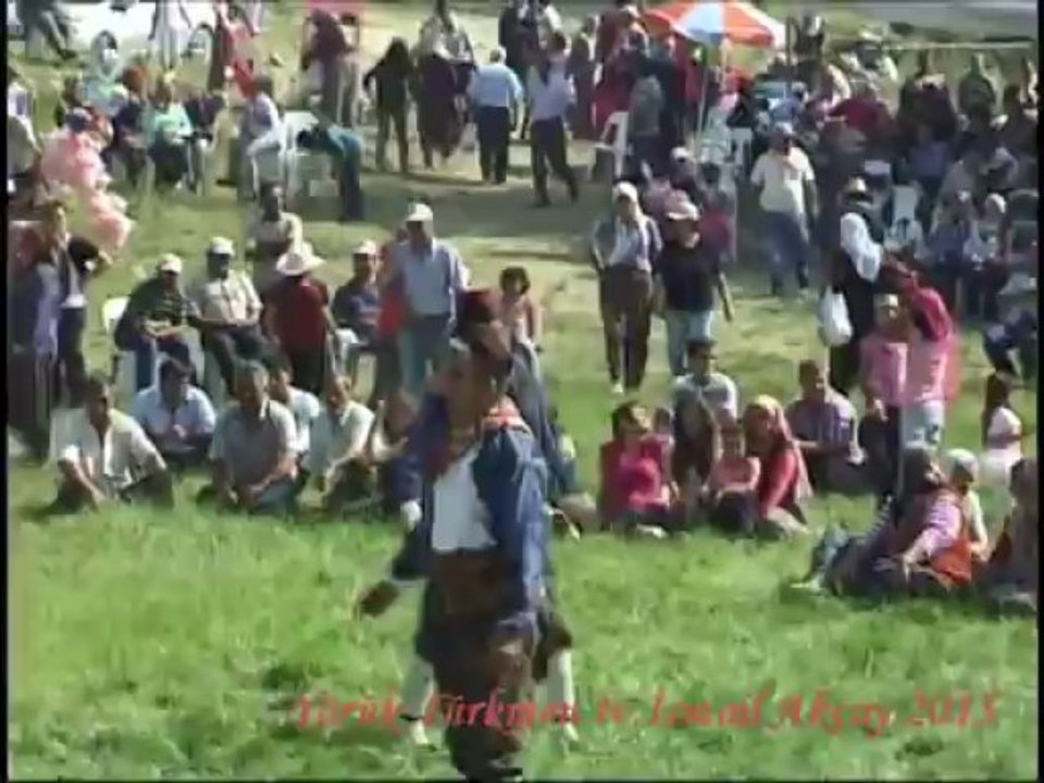 Aziziye Teke yöresi folkloru  gençler ekibi, yaylada  yörük  kültür şöleninde 2013