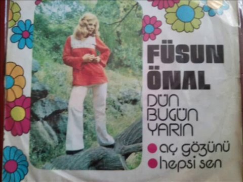 Füsun Önal Aç Gözünü 1974 ( Demis Roussos When I'm A Kid )
