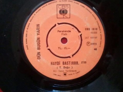 Dün Bugün Yarın Orkestrası _ Haydi Bastırrr_ 1973