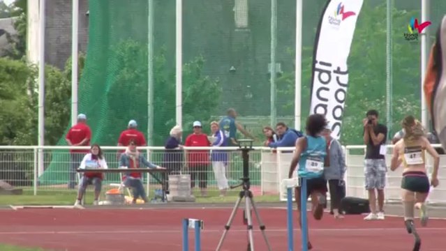 Résumé des championnats de France d'athlétisme handisport à Saint-Cyr sur Loire