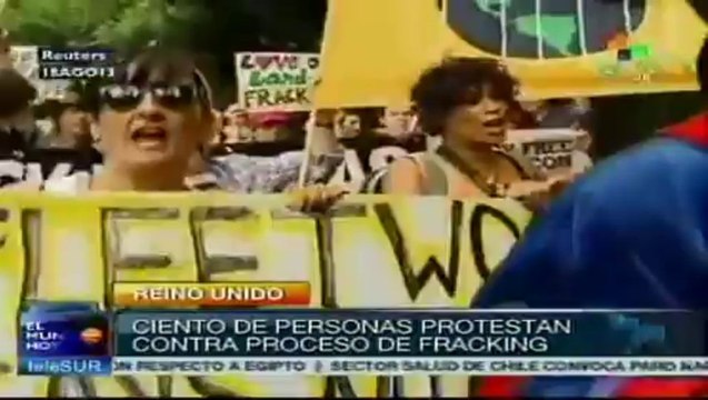 RU: protestas contra uso de fracking para extracción de crudo