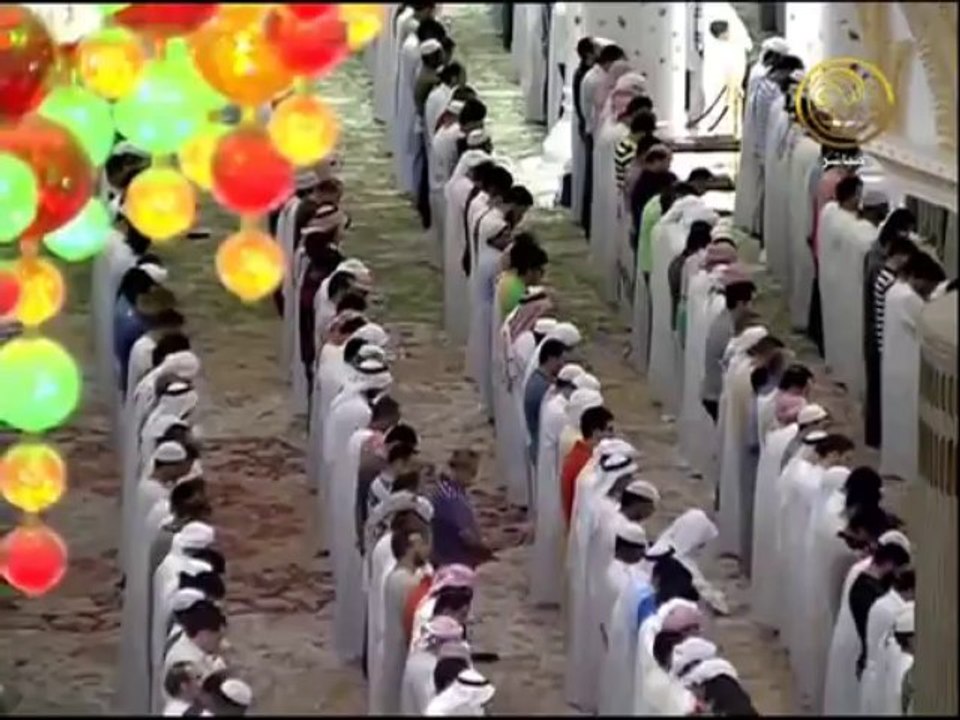 صلاة العشاء والتراويح ليلة 18رمضان من جامع الشيخ زايد الكبير - الشيخ إدريس أبكر