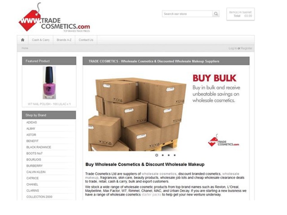 Wholesale Cosmetics & Makeup - Trade Cosmetics