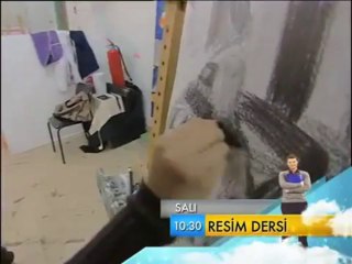 Resim Dersi, 23 Ağustos 2011 Salı 10.30'da TRT Okul'da