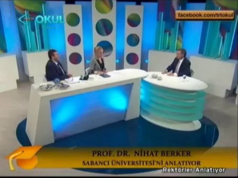 Sabancı Üniversitesi Rektörü Prof. Dr. Nihat Berker (2)
