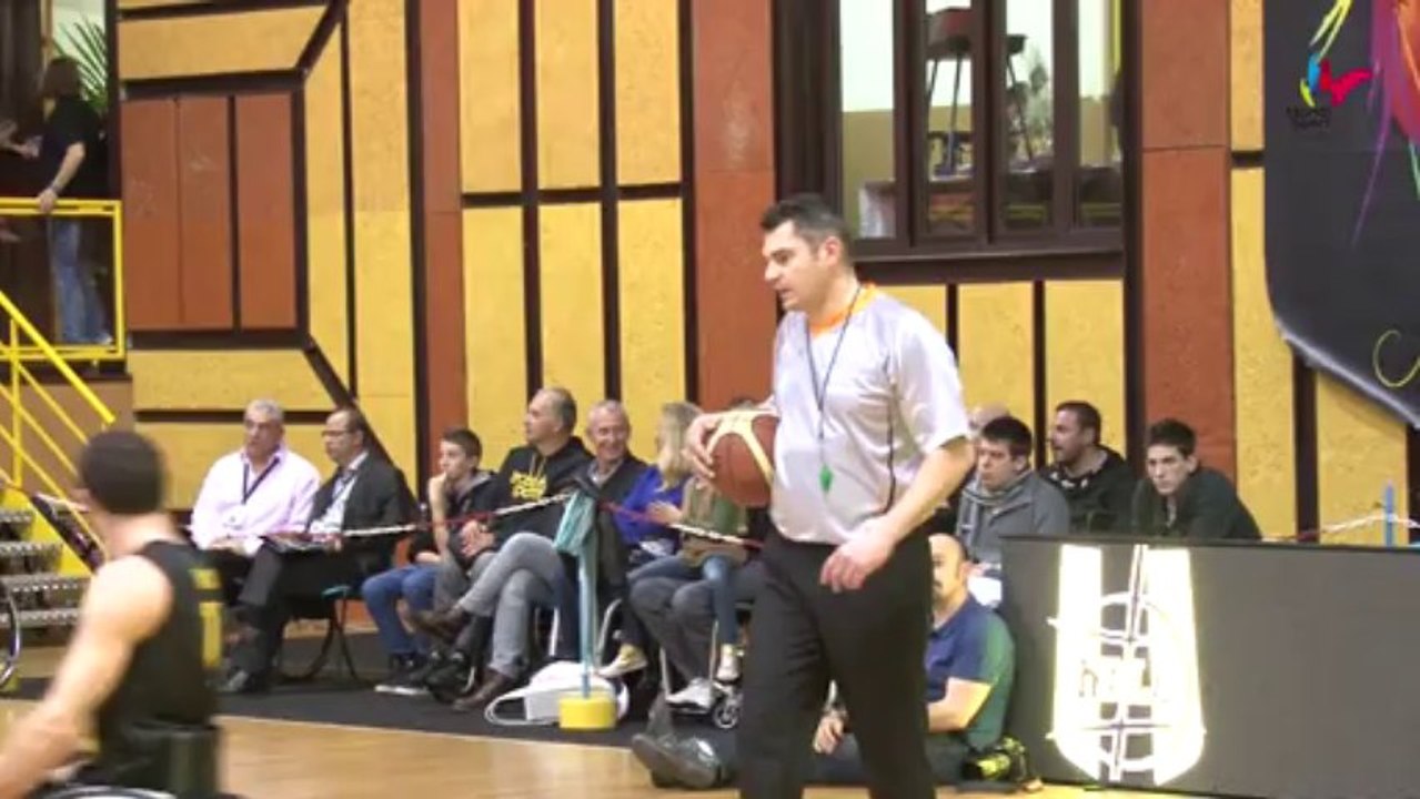 Handibasket- Présentation de l'arbitrage