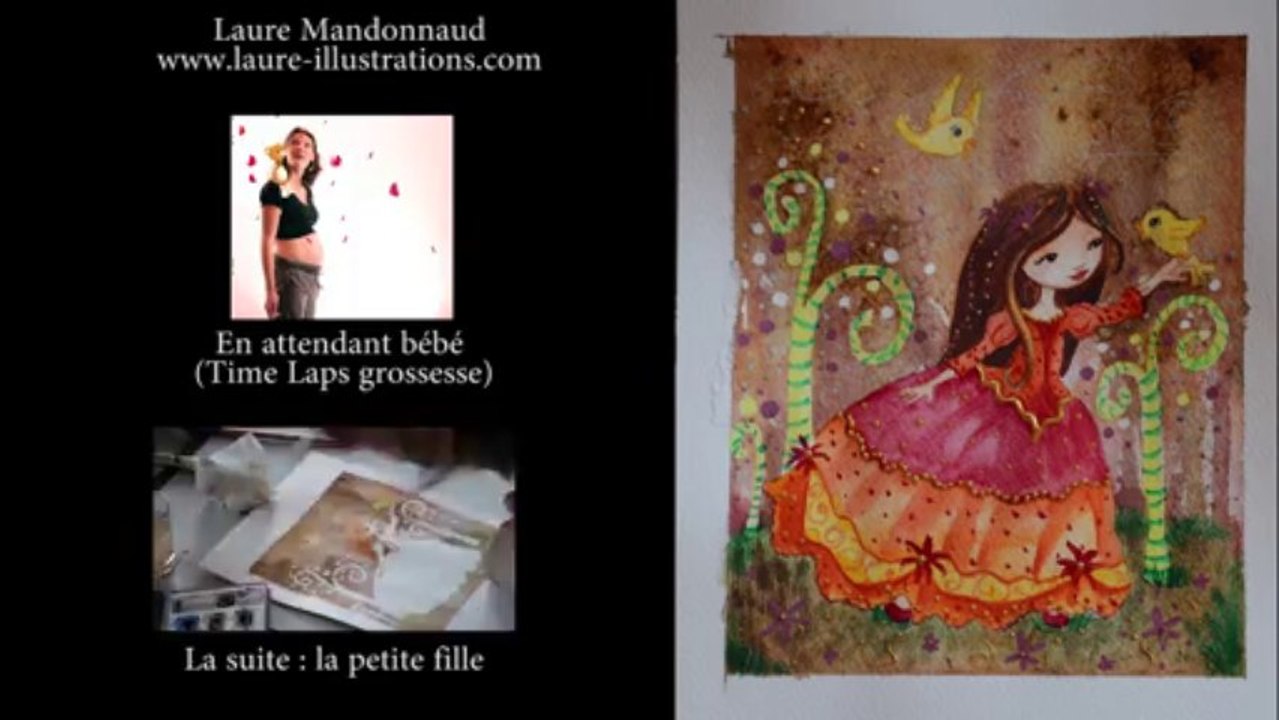 Aquarelle : le fond (1/2)