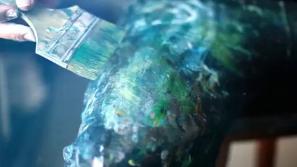 Remi Bertoche Evolution Peinture sur Toile