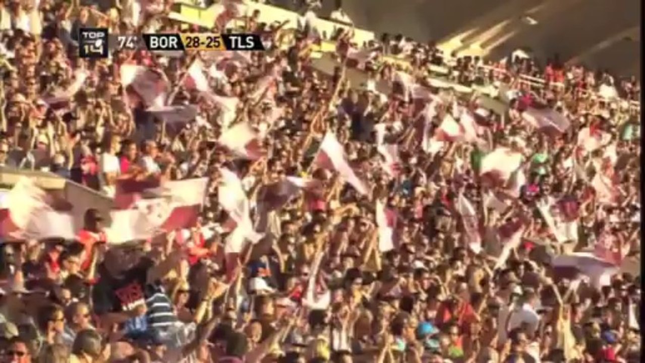 Résumé TOP14 - J1 - Bordeux_Toulouse