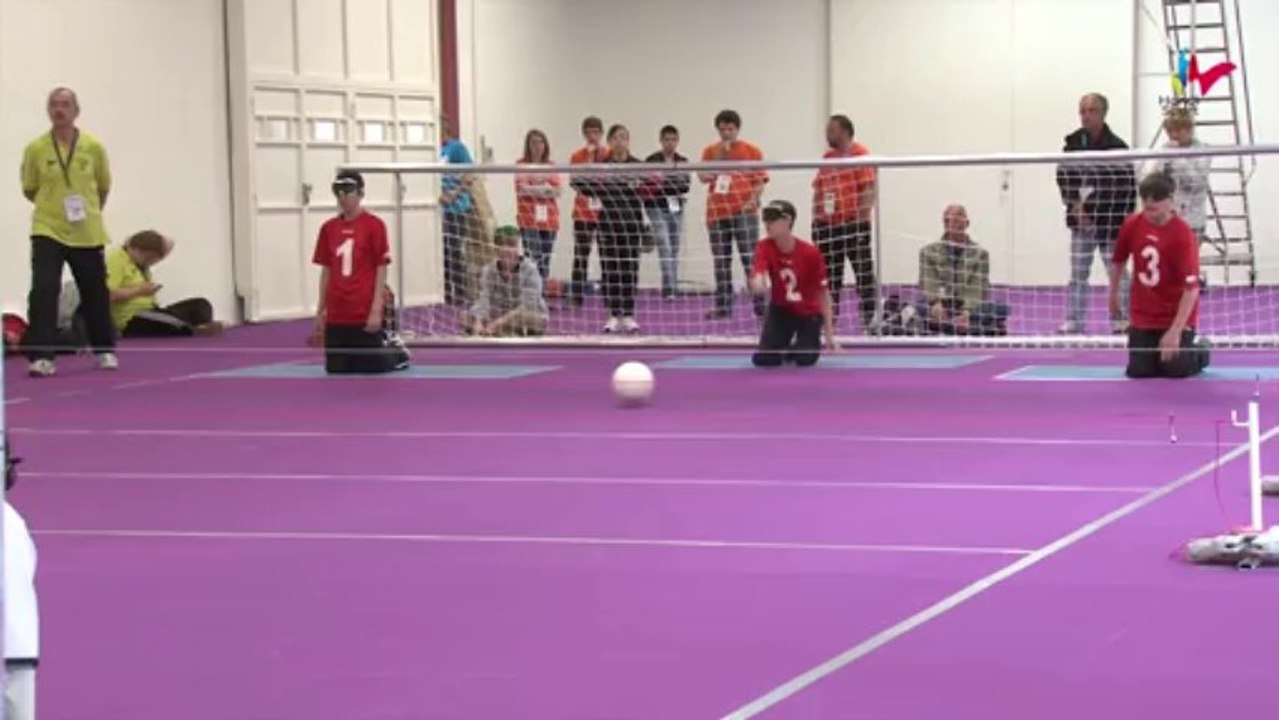 Jeux de l'Avenir - L'activité Torball présentée par Yannick Hérault
