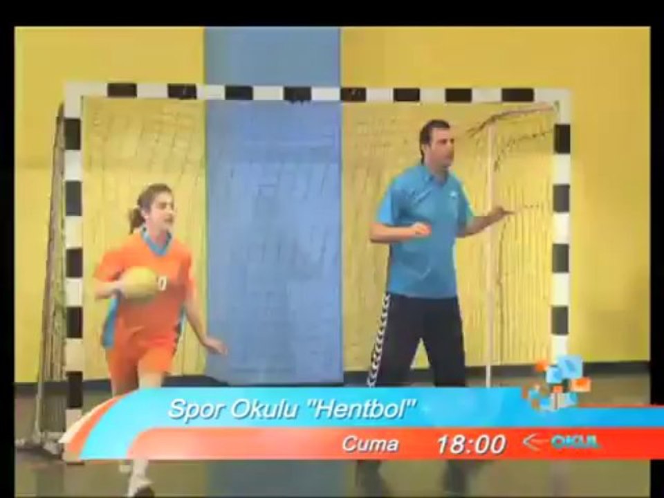 Spor Okulu _Hentbol_, 13 Ocak Cuma 18.00'de TRT Okul'da