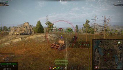 Меня позвал нуб F_15A в треню что бы доказать, что мой танк говно.