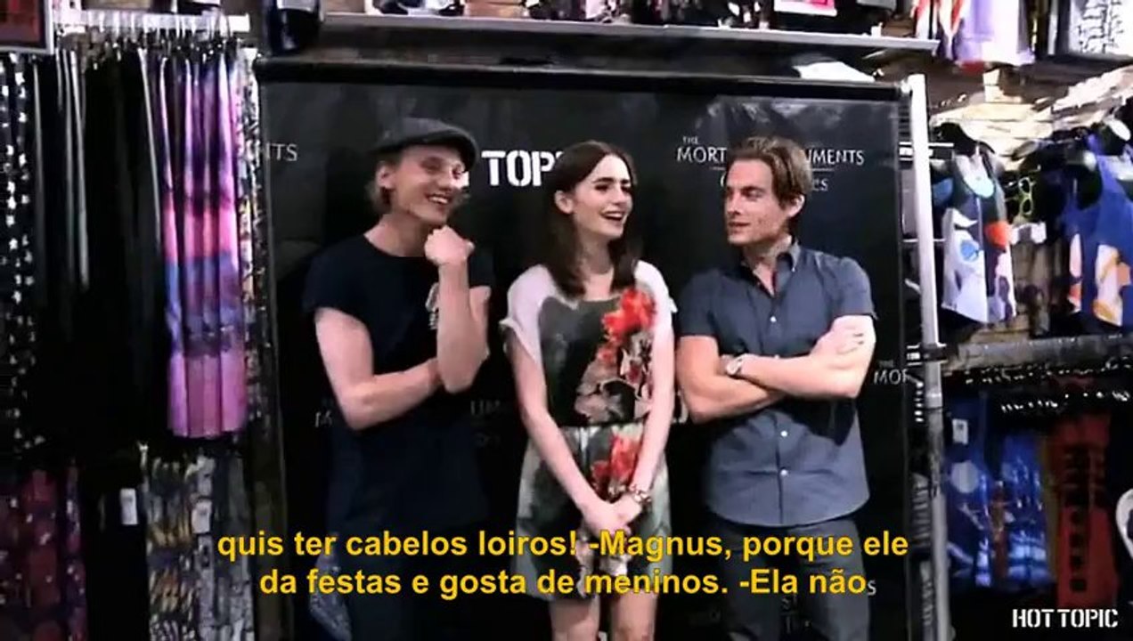 Perguntas e Respostas sobre Os Instrumentos Mortais para a Hot Topic