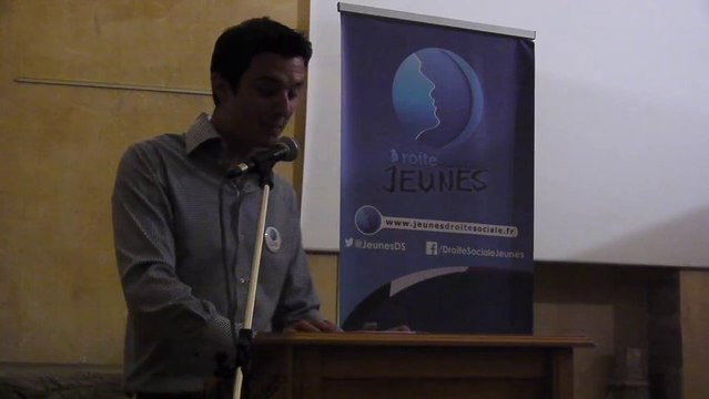 Campus des Jeunes de la Droite Sociale 2013 - extrait du discours de Mickaël Camilleri