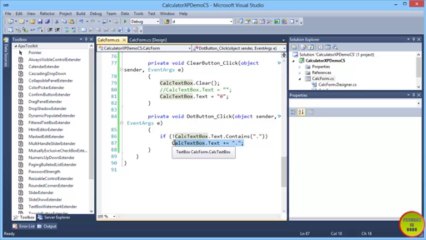 Part 1 - Create calculator application using C# In Urdu