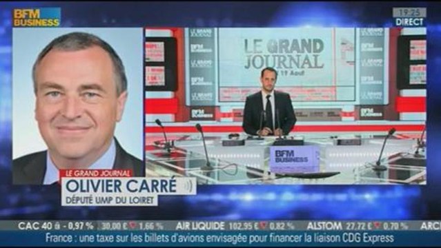 Olivier Carré, député de l'UMP du Loiret dans Le Grand Journal - 19/08 6/6