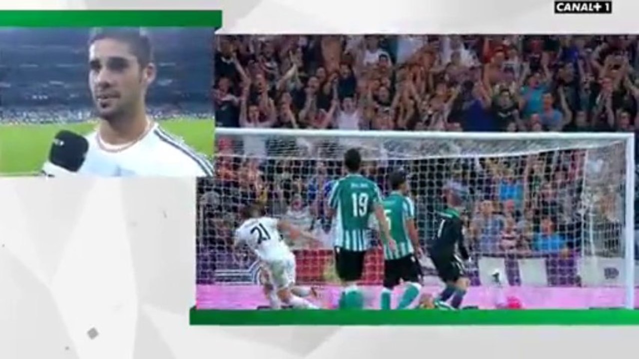 Isco_ _Es el primer gol que meto de cabeza en primera_