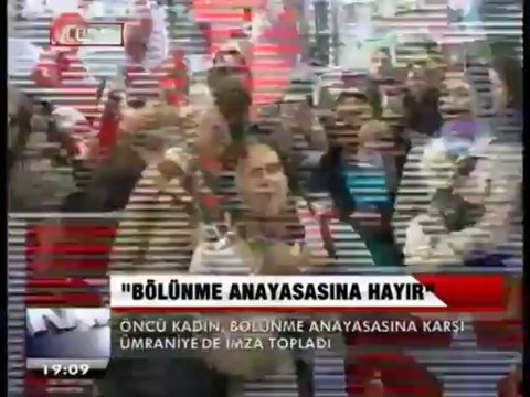 BÖLÜNME ANAYASASINA HAYIR.