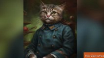 Hermitage Magazine Honors Museum's Cats With Formal Russian Portraits