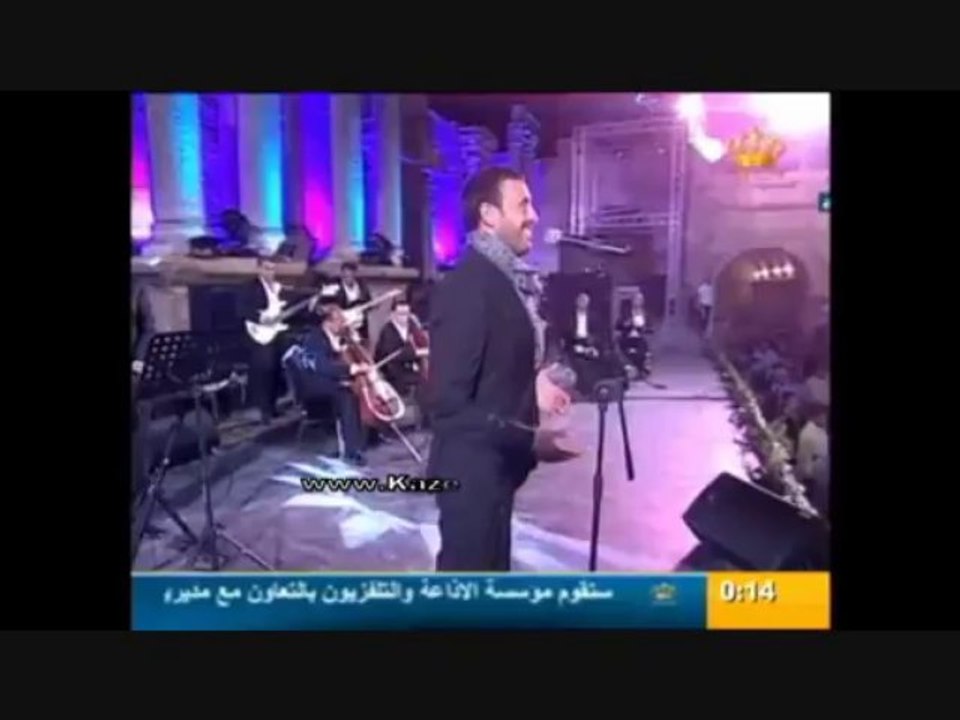 دخول القيصر الى المسرح واراضي خدودها - جرش 2013