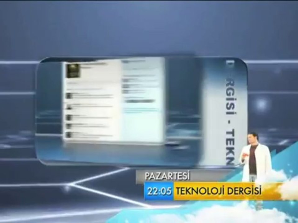 Teknoloji Dergisi, 12 Eylül Pazartesi 22.05'te TRT Okul'da