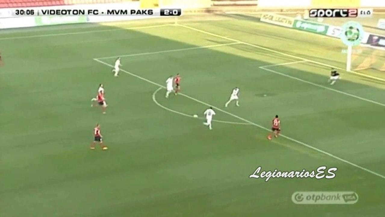 Arturo Álvarez - Videoton FC 4-1Paksi SE - Liga OTP Bank de Hungria( Resumen )18/07/2013