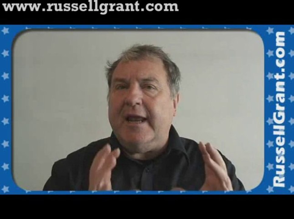 Russell Grant Video Horoscope Aquarius August Tuesday 20th 2013 www.russellgrant.com