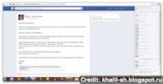 Hacker Posts on Zuckerberg's Facebook Wall