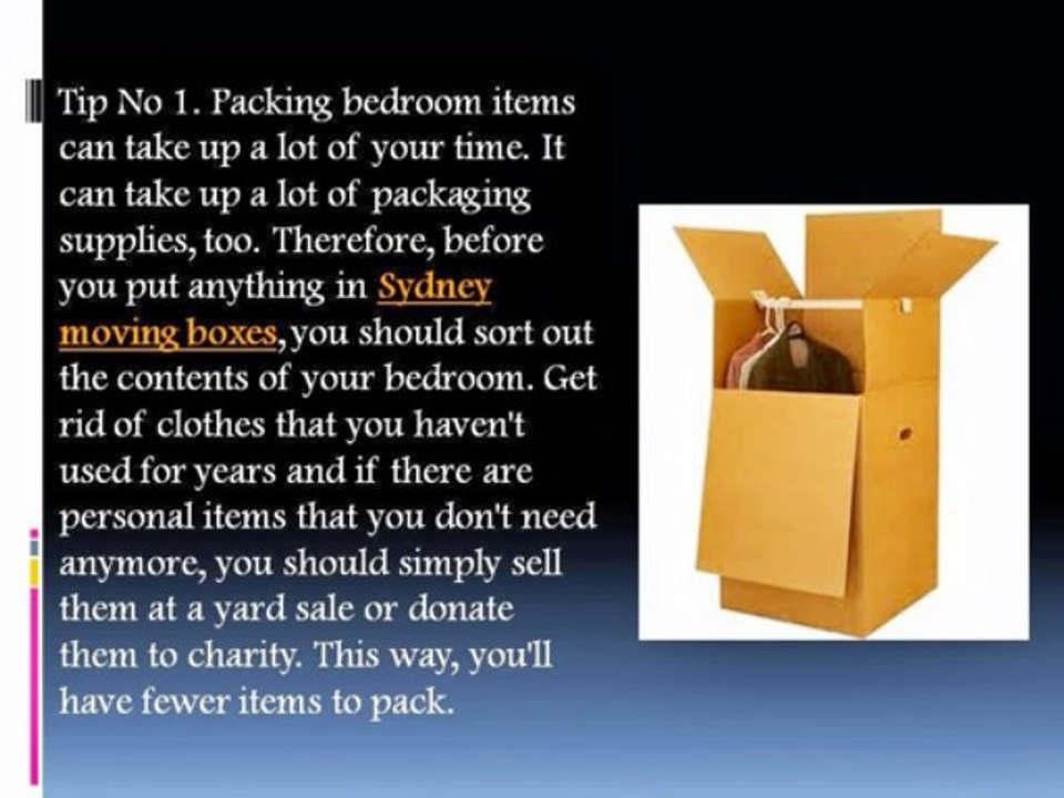 Ways in Packing Bedroom items in Moving boxes