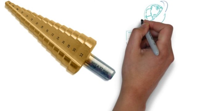 A Step Drill Bit That Drills Your Hole Effortlessly