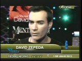 David Zepeda @davidzepeda1 muy ilusionado en la presentación de su primer disco